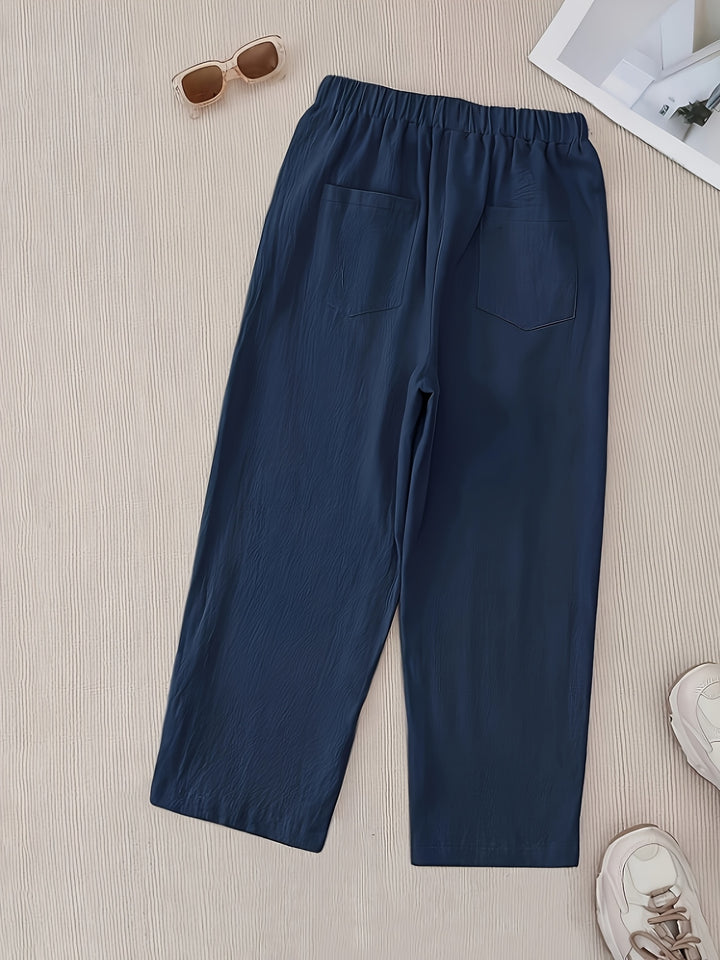 Luna - Casual Three-Quarter Summer Pants