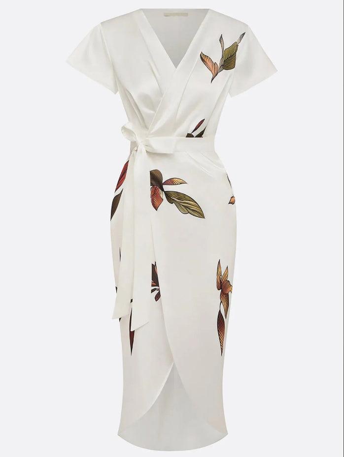 Julia - Stylish Wrap Formal Dress