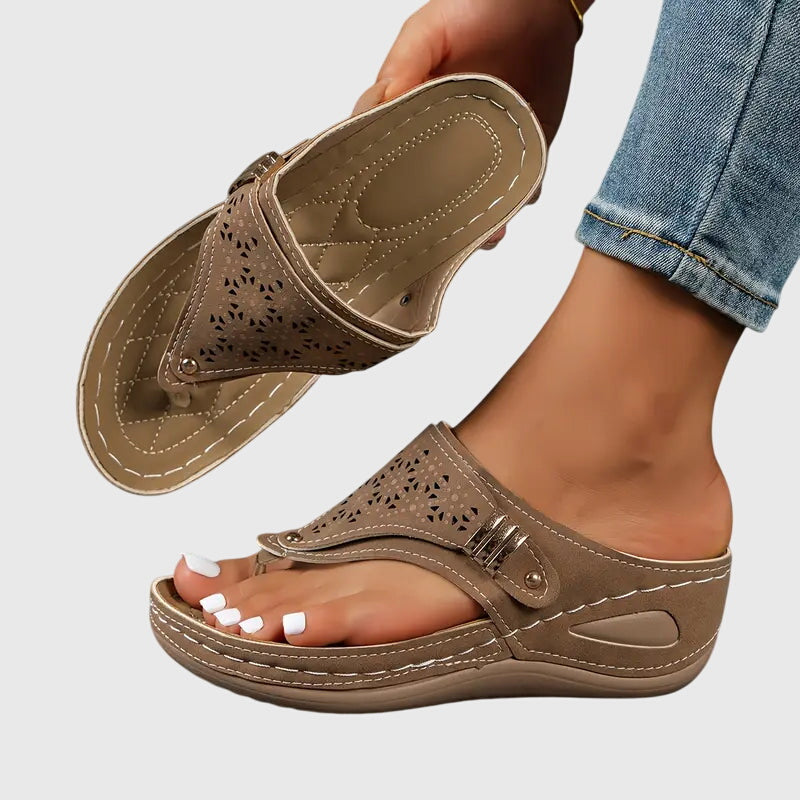 Kaylie - Orthopedic Platform Sandals