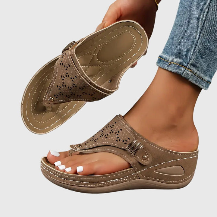 Kaylie - Orthopedic Platform Sandals