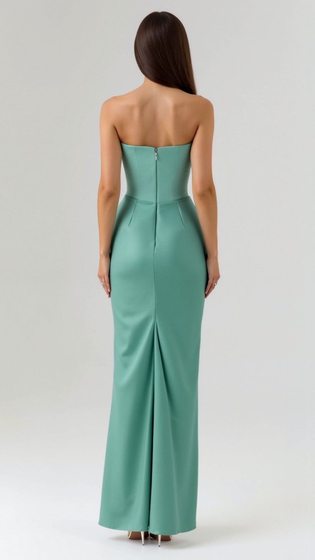 Ana | Women Wedding Guest Strapless Maxi Dress