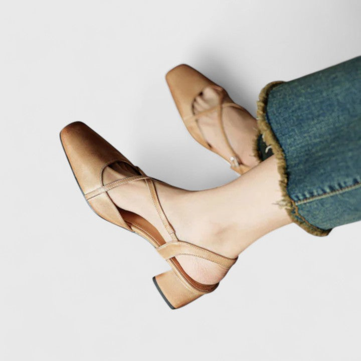 Mikaela - Elegant Mini Heel Sandals