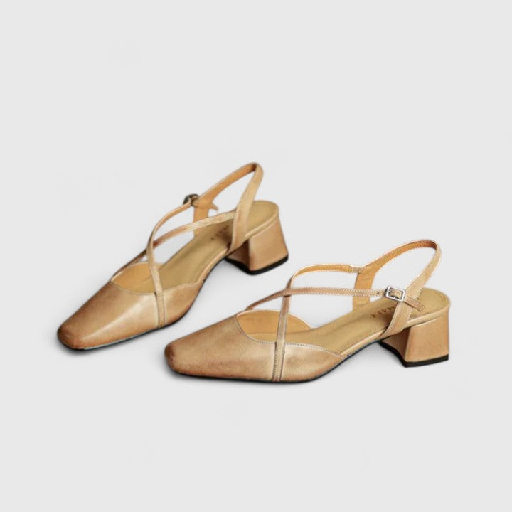 Mikaela - Elegant Mini Heel Sandals