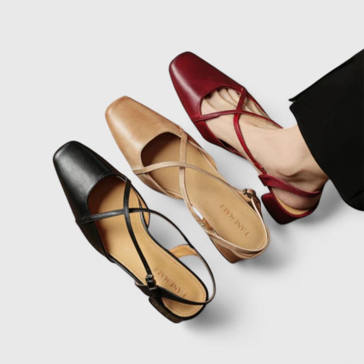 Mikaela - Elegant Mini Heel Sandals