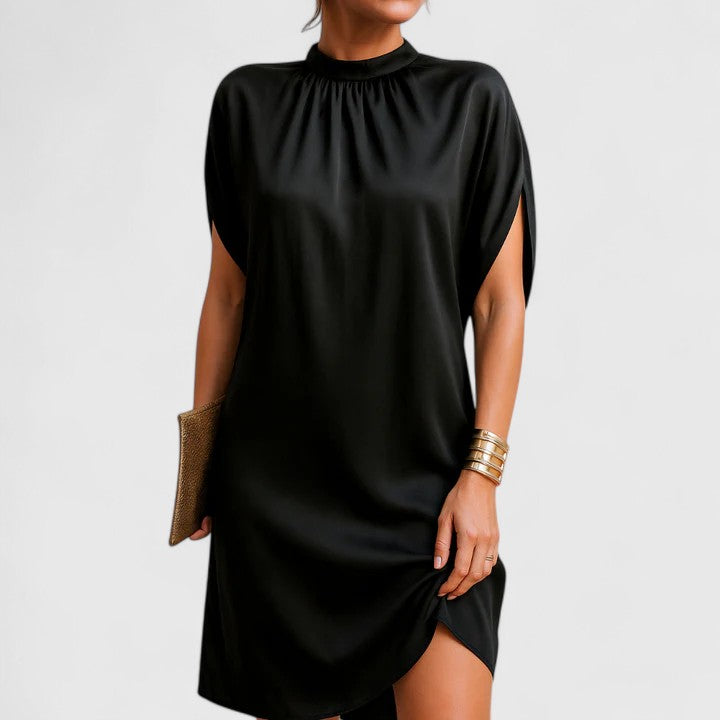 Neressa - Elegant Black Cocktail Dress