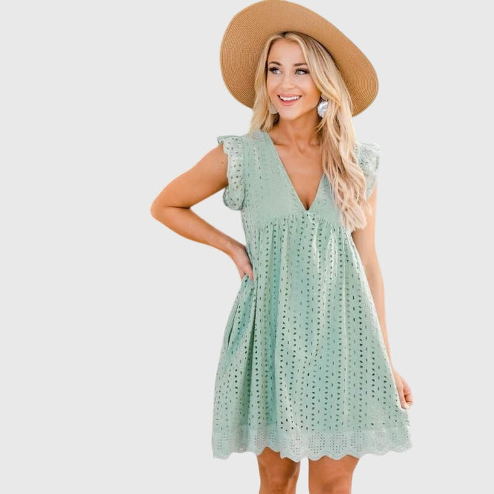 Diana - Chic Summer Dress with Built-in Pockets