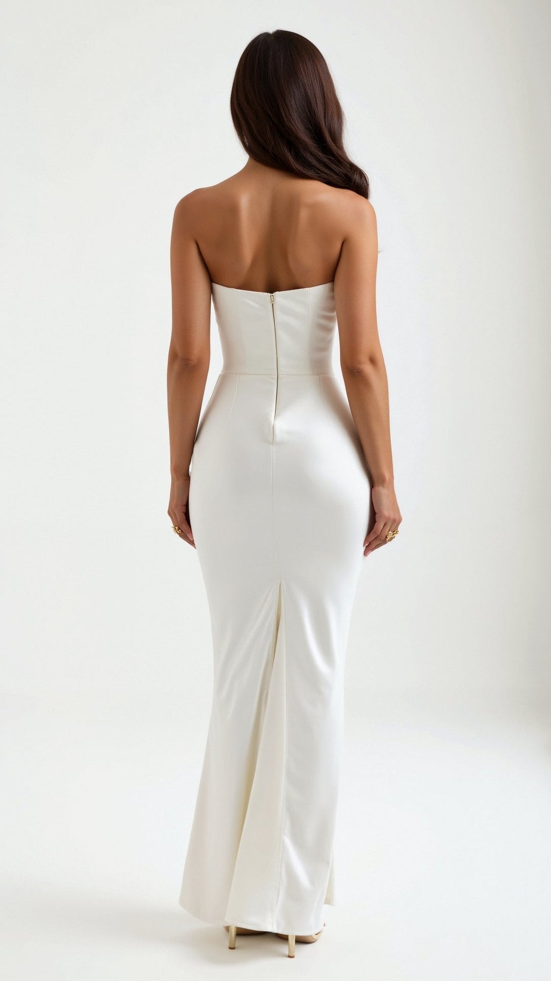 Ana | Women Wedding Guest Strapless Maxi Dress