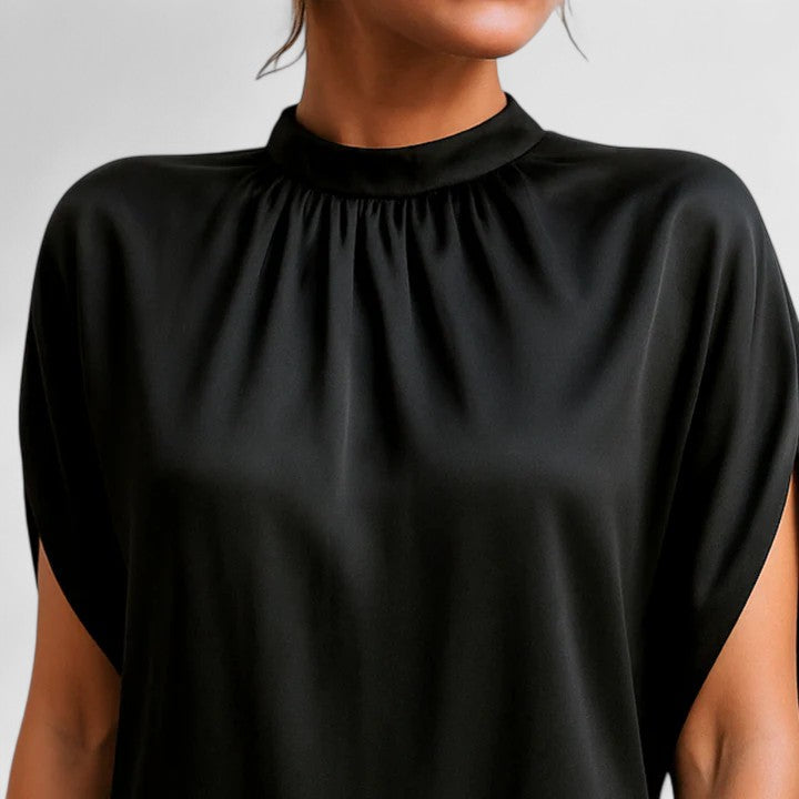 Neressa - Elegant Black Cocktail Dress