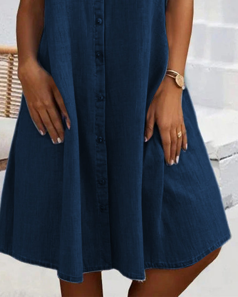 Jennifer - Lightweight Denim-look Dress Women
