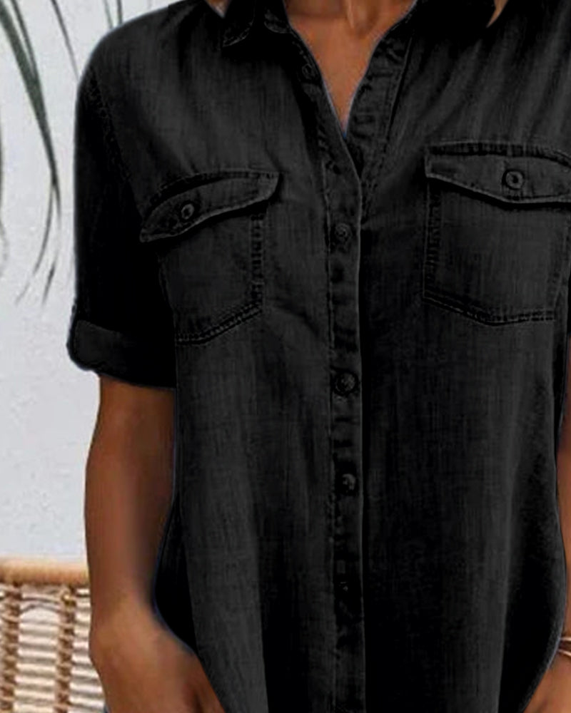Jennifer - Lightweight Denim-look Dress Women