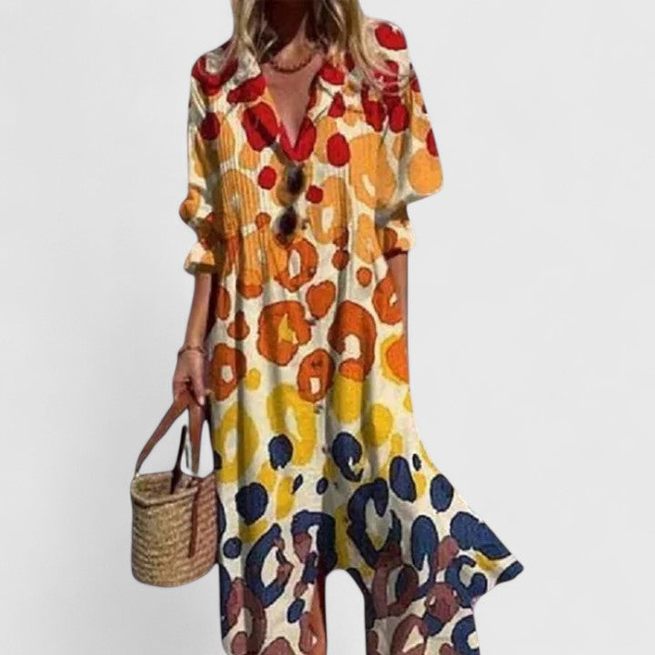Paula  - Elegant Boho Summer Dress