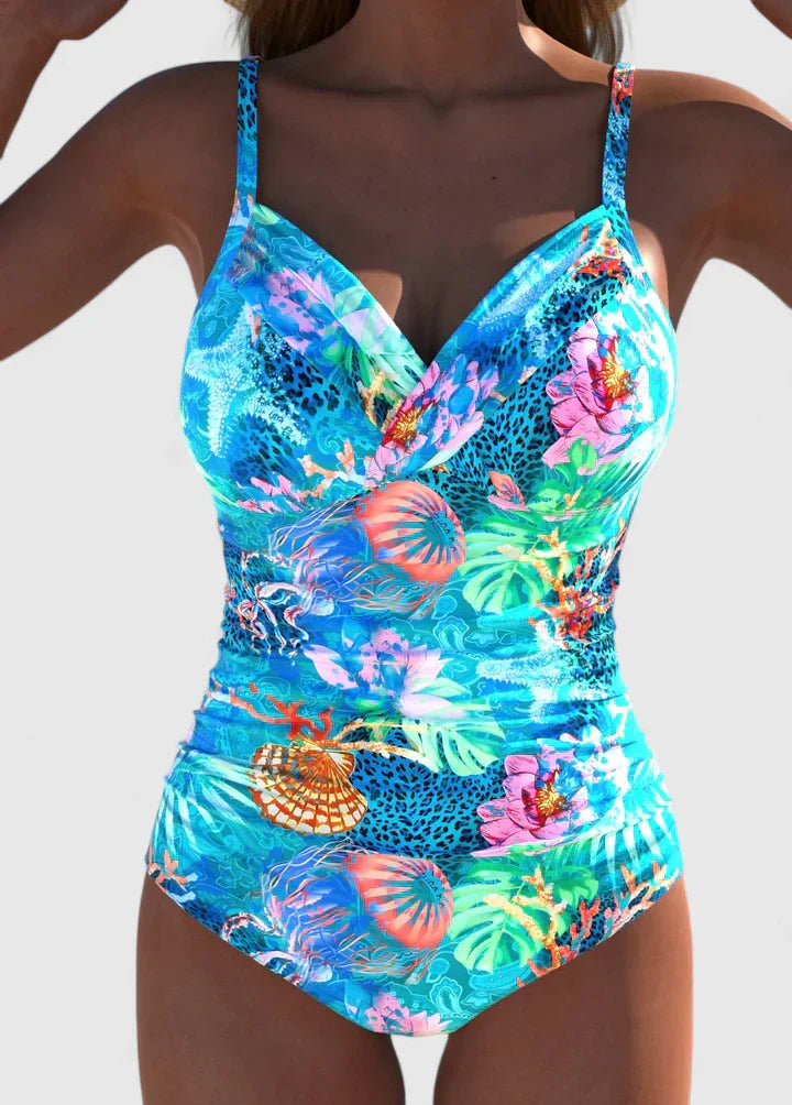 Sydney - Women’s Colorful Printed Beach Swimsuit
