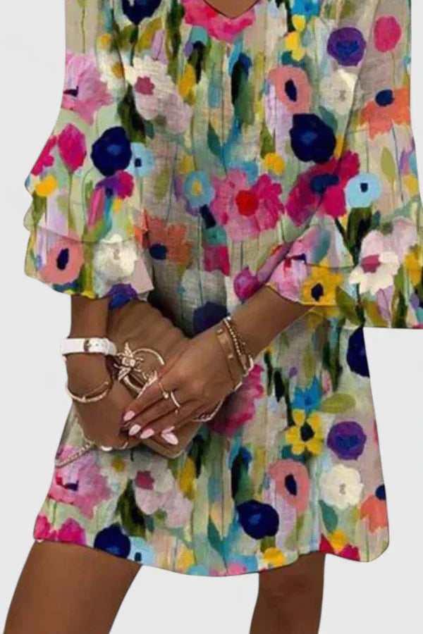 Elviera - Elegant Summer Mini Dress