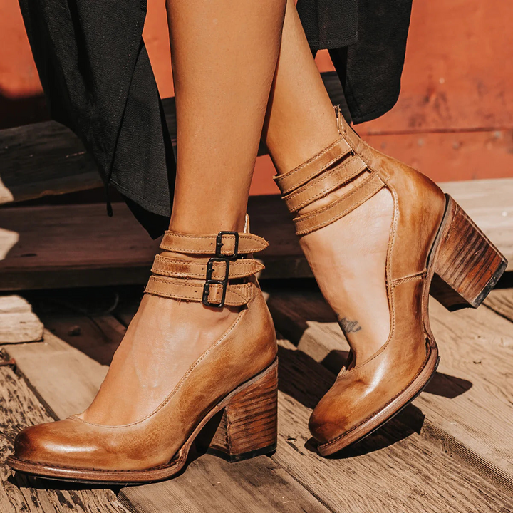 Eva - Elegant and Comfortable Wedge Sandals
