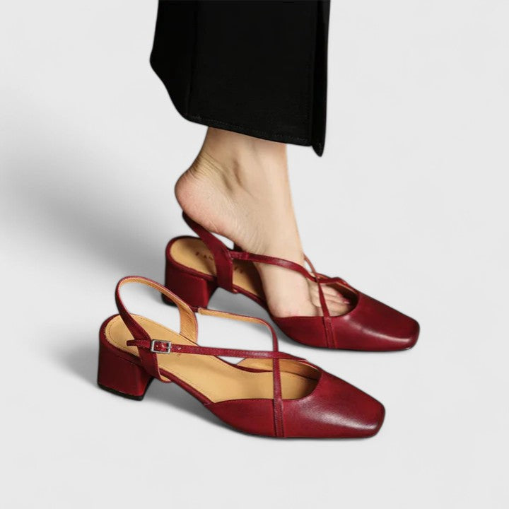 Mikaela - Elegant Mini Heel Sandals