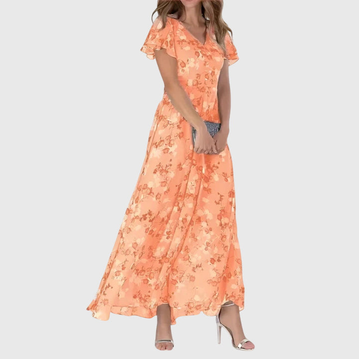 Lola - Figure Flattering Floral Dress