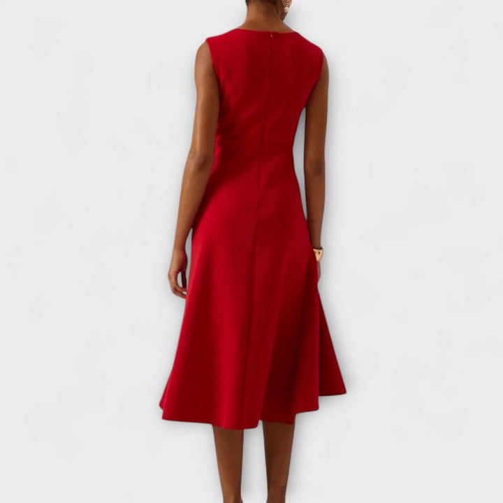 Darlene - Sophisticated Formal Midi Dress