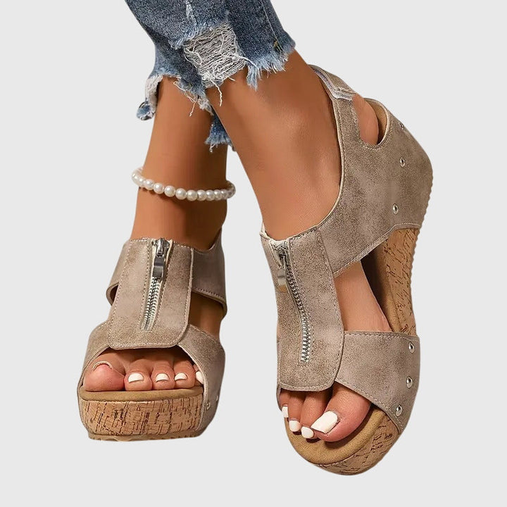 Styla - Orthopedic Wedge Sandals