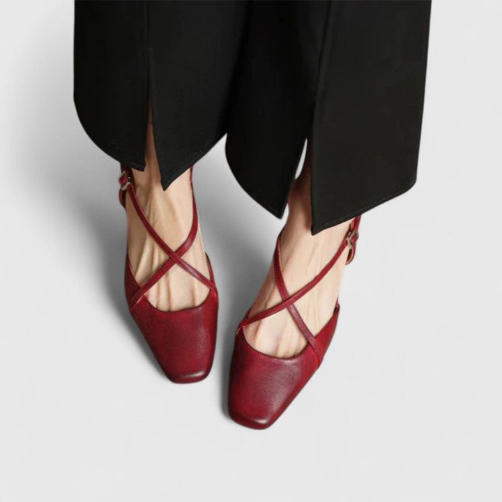 Mikaela - Elegant Mini Heel Sandals