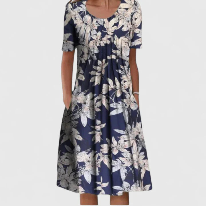 Oly - Elegant Lightweight Floral Dress