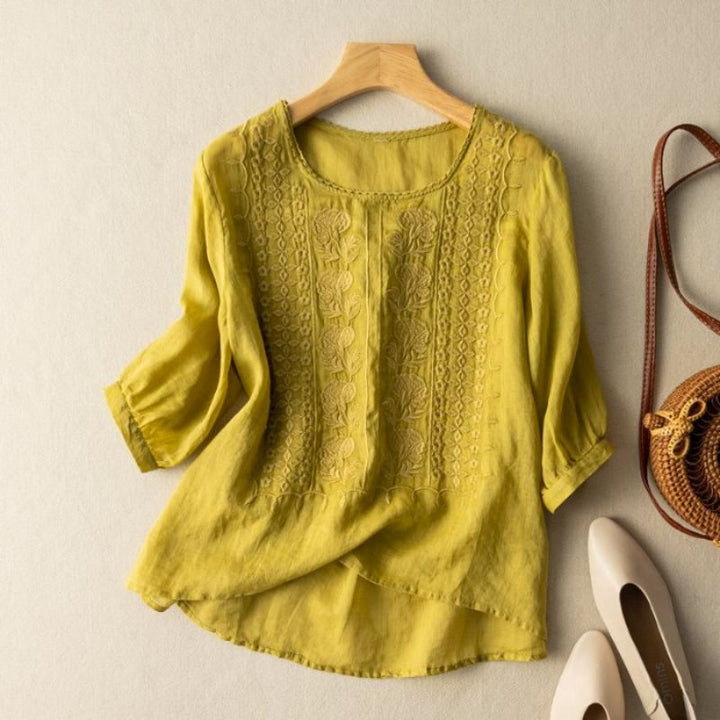 Adele - Prestige Viscose Spring Blouse