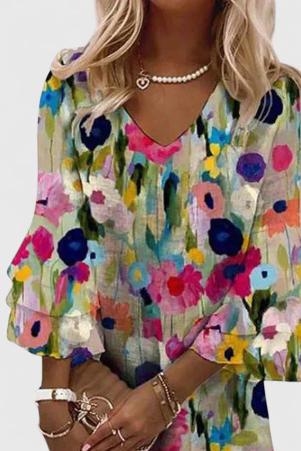 Elviera - Elegant Summer Mini Dress