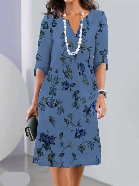 Stephanie - Floral Print Double Tunic Women&
