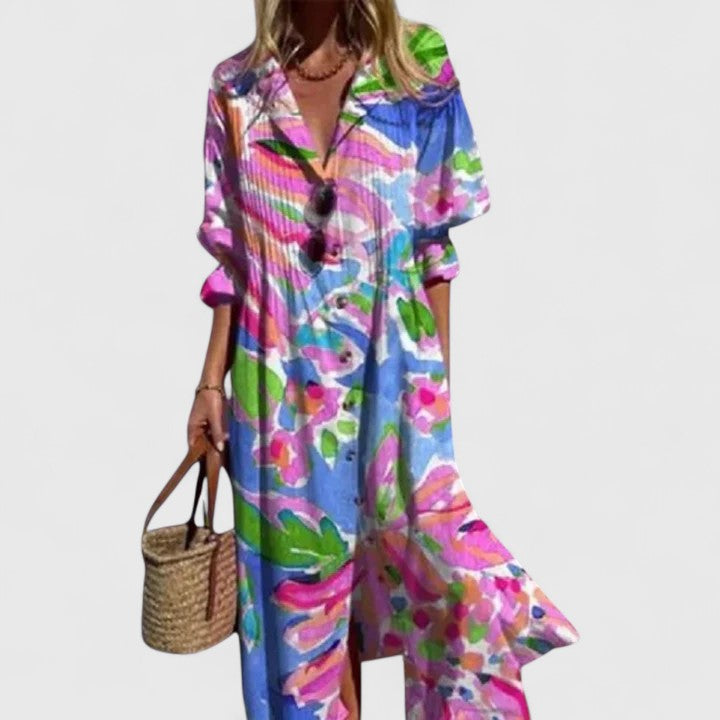 Paula - Elegant Boho Dress For Women
