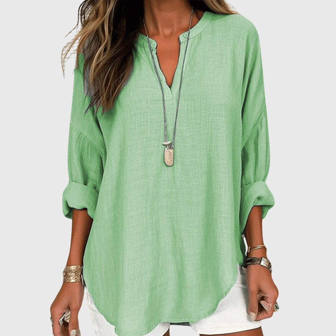 Lenara - Flowy Elegant Summer Shirt