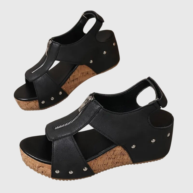 Styla - Orthopedic Wedge Sandals