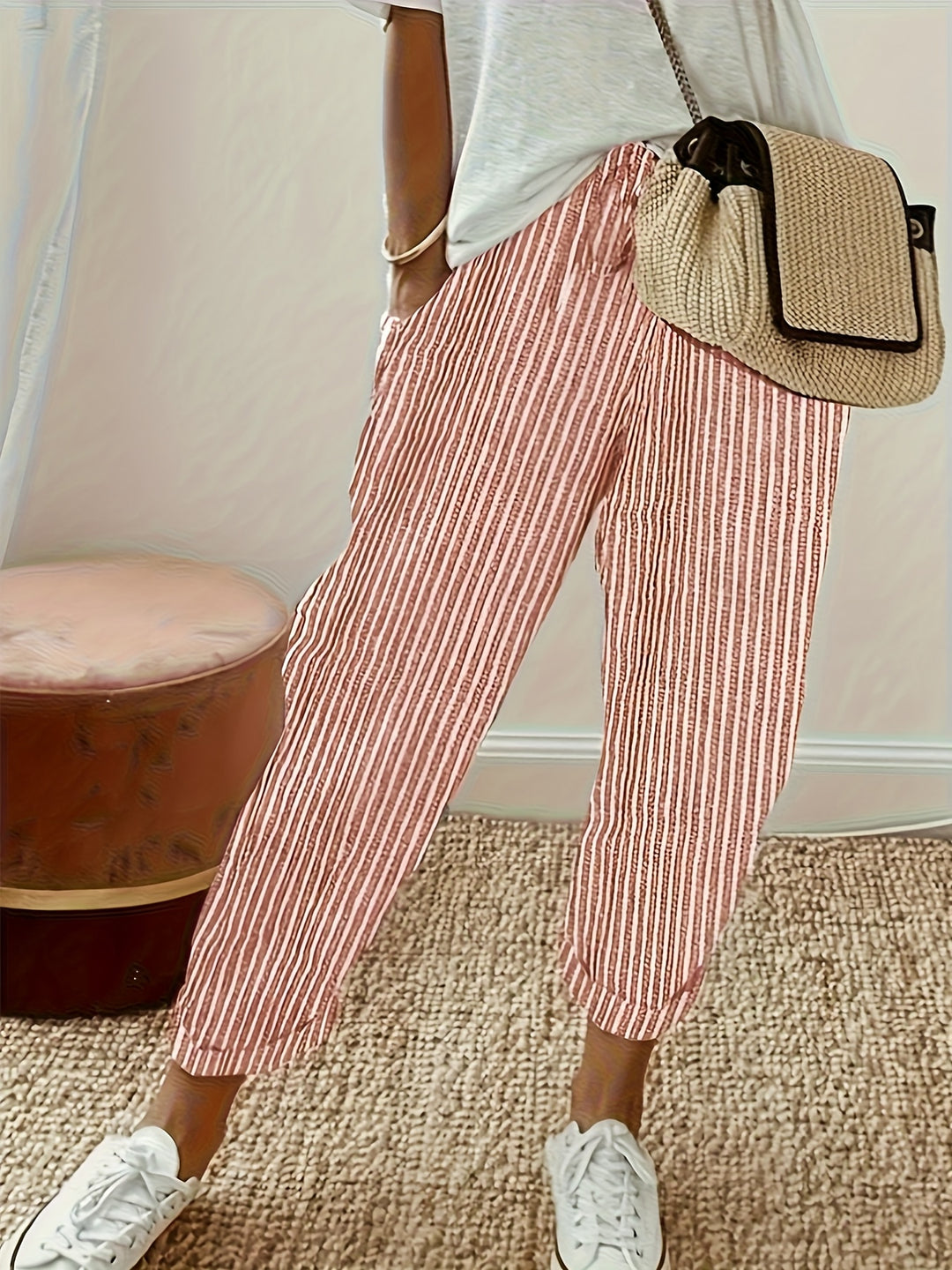 Rita - High-Waisted Light Summer Pants