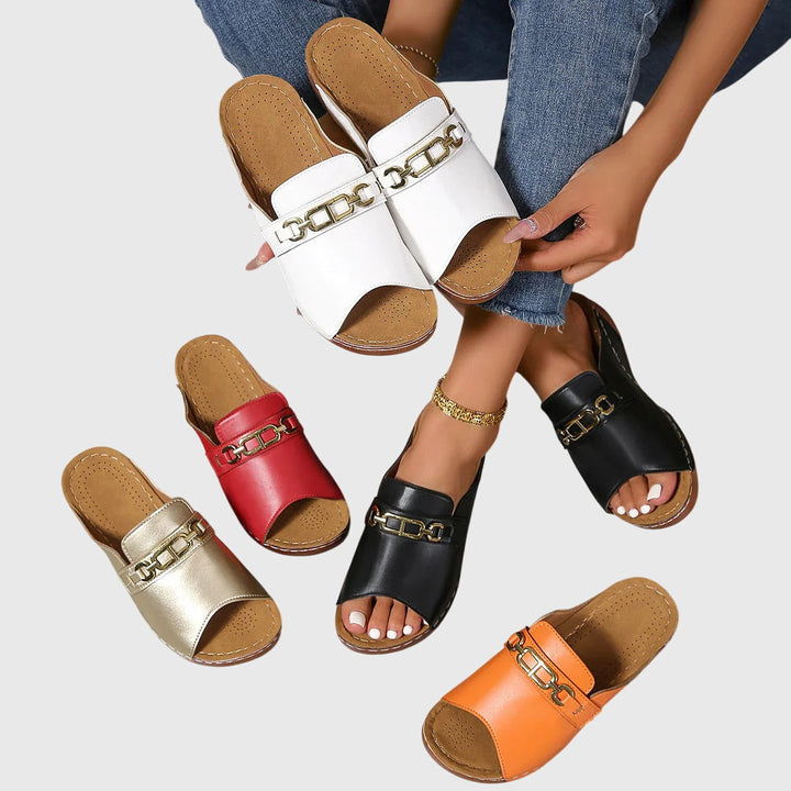 Kimberly - Comfy Slip On Sandals