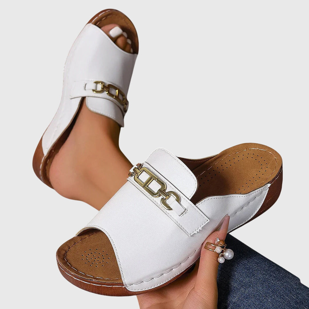 Kimberly - Comfy Slip On Sandals