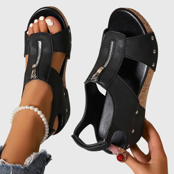 Styla - Orthopedic Wedge Sandals
