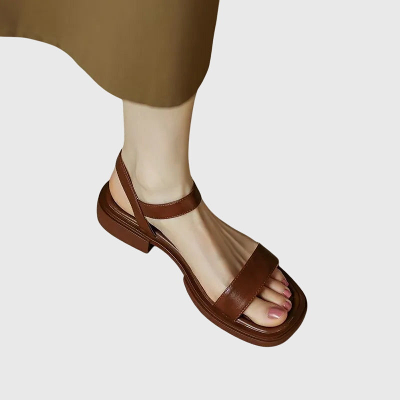 Celestia - Orthopedic Leather Sandals