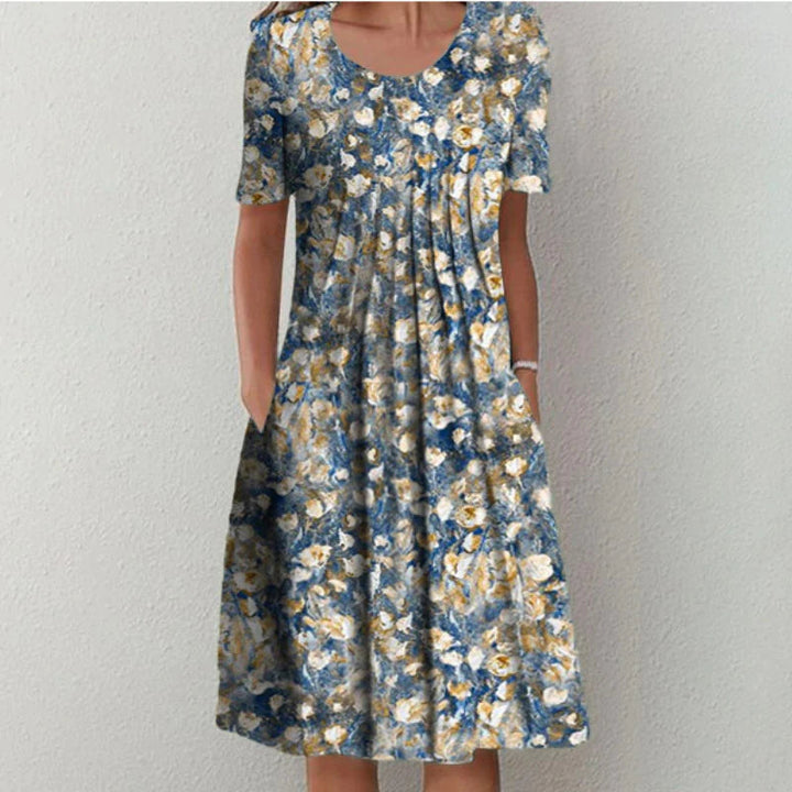 Oly - Elegant Lightweight Floral Dress