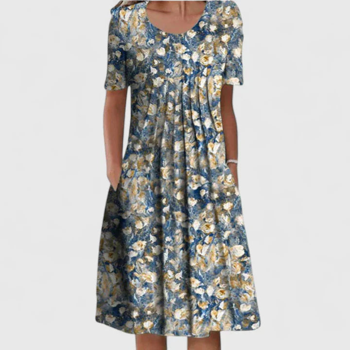 Oly - Elegant Lightweight Floral Dress