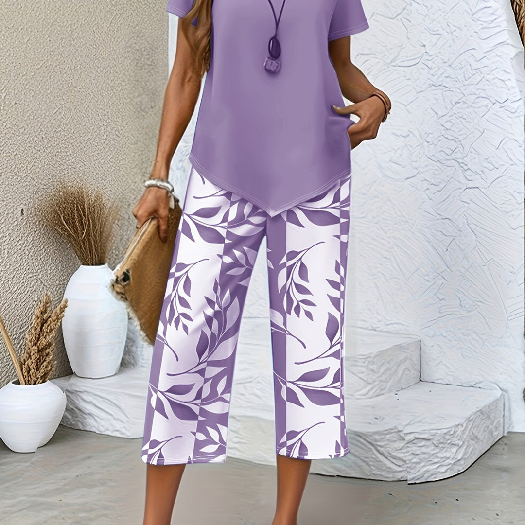 Saunie - Casual 2-Piece Summer Set
