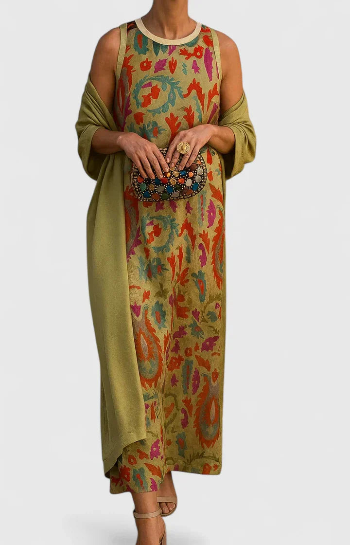 Tiana - Elegant Spring Maxi Dress