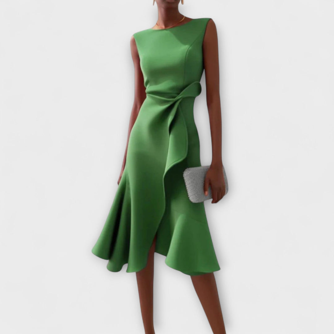 Darlene - Sophisticated Formal Midi Dress