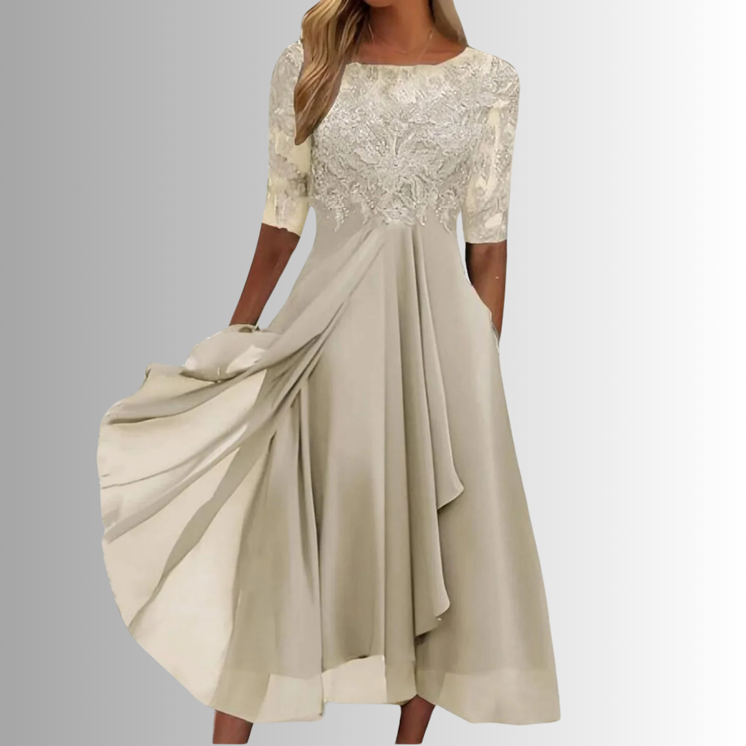 Rhonda - Elegant Lace Dress For Women