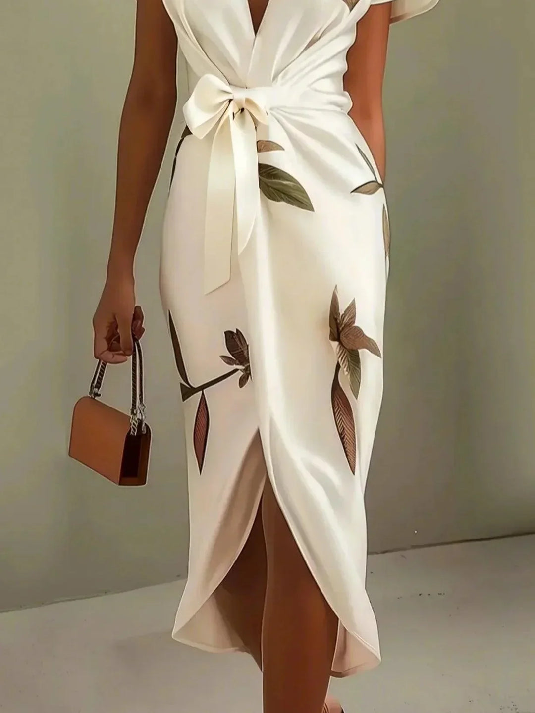 Julia - Stylish Wrap Formal Dress