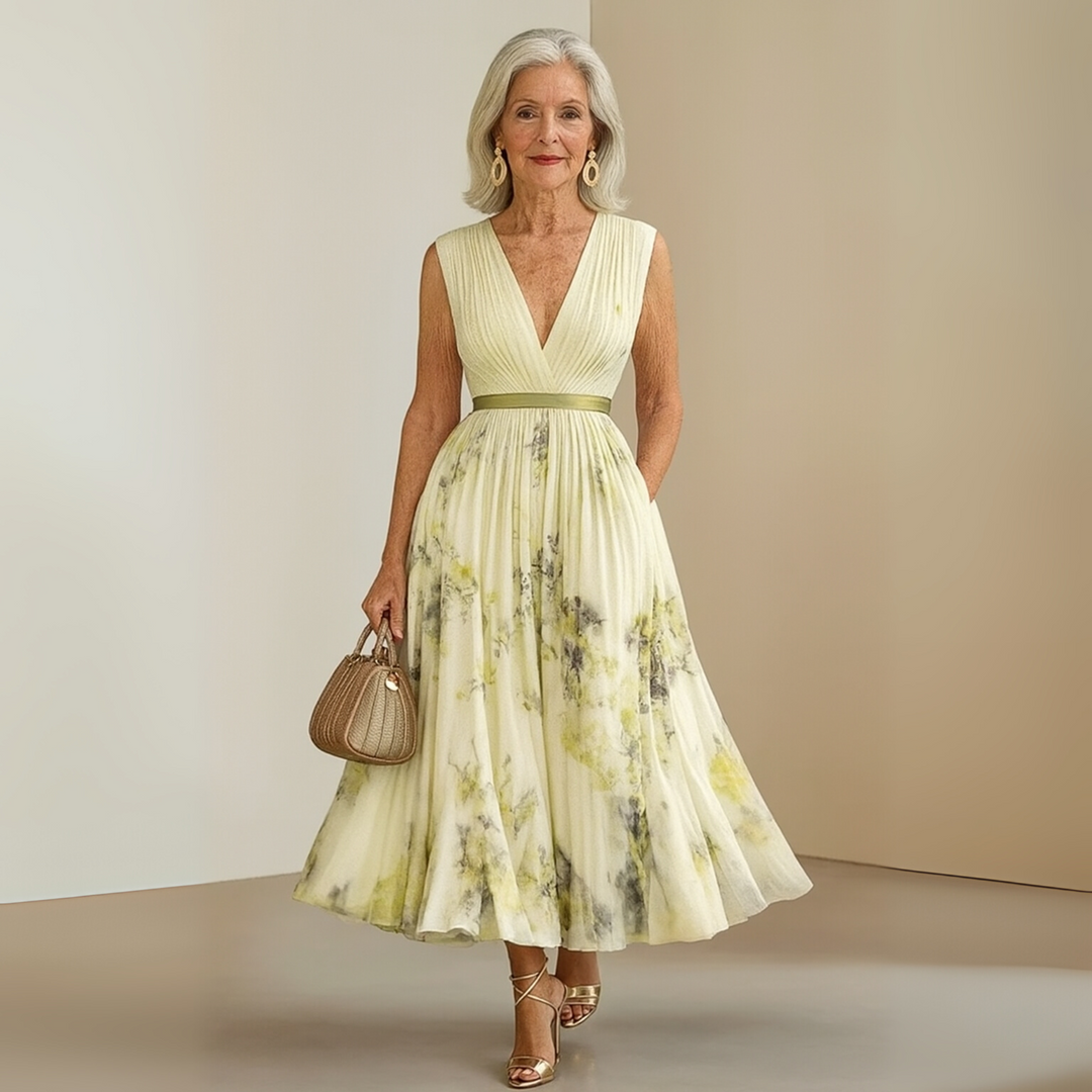 Emma - Women’s Flowy Sleeveless Summer Maxi Dress