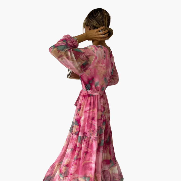 Bloom - Summer Long-Sleeve Floral Dress