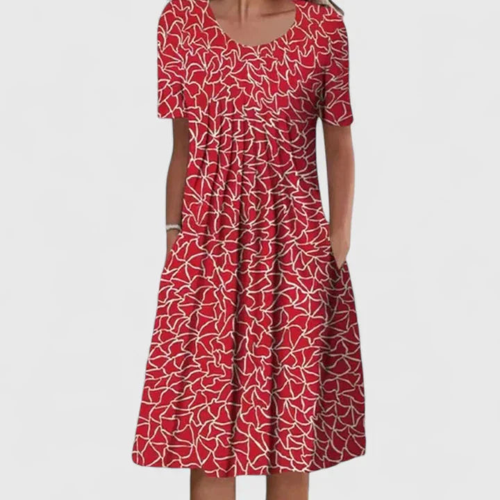 Oly - Elegant Lightweight Floral Dress