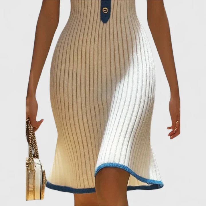 Sophrynah - Elegant Spring Midi Dress