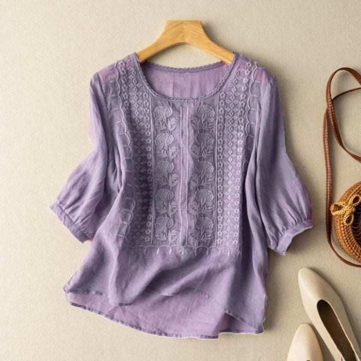 Adele - Prestige Viscose Spring Blouse