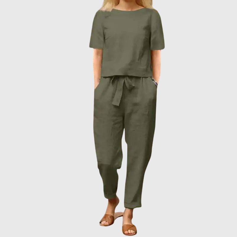 Suzy -  Effortless Summer Co-Ord Set