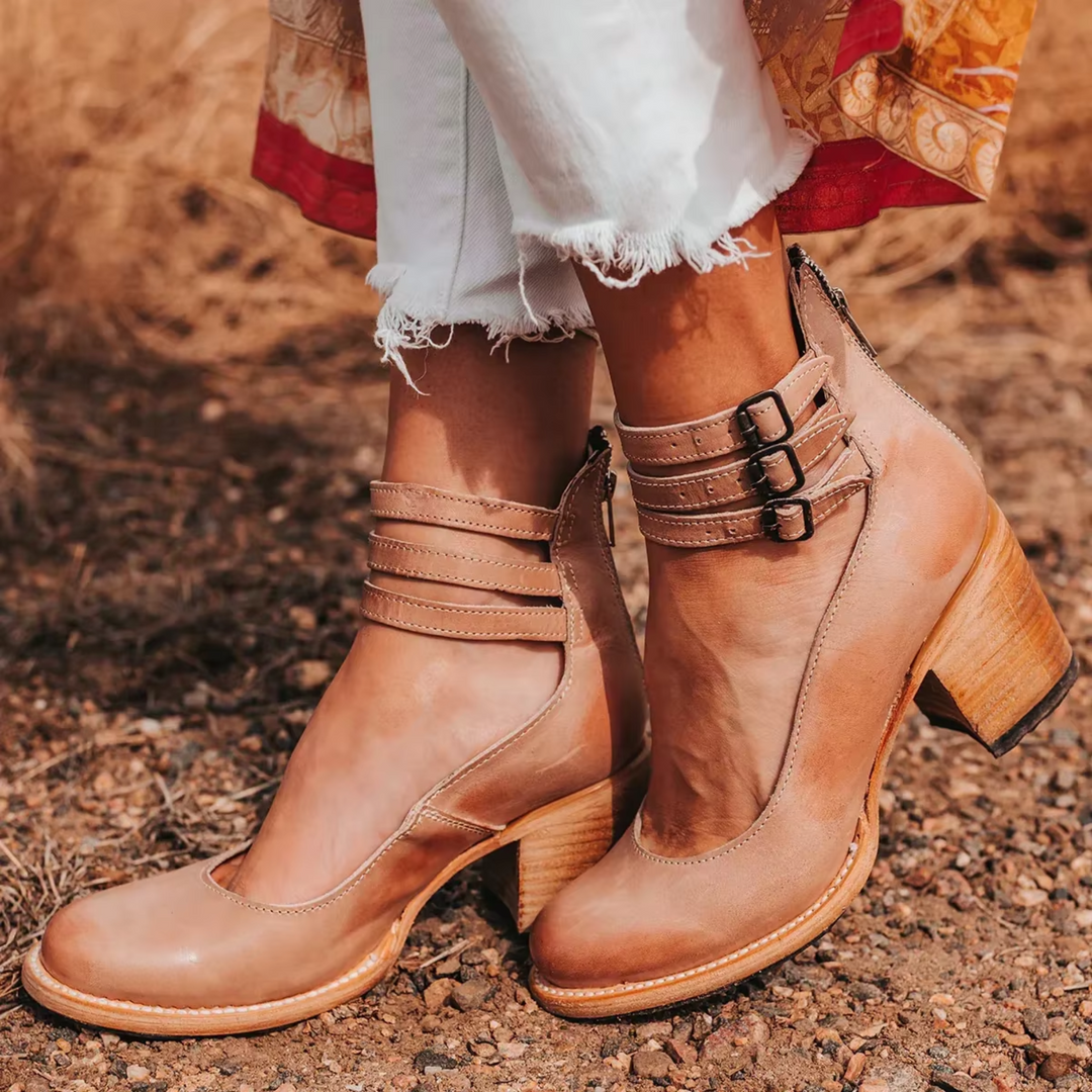 Eva - Elegant and Comfortable Wedge Sandals
