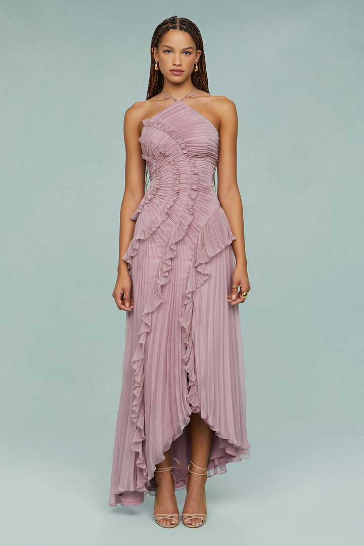 Estelle - Elegant Maxi Halter Dress